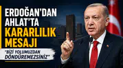 Erdoğan’dan Ahlat’ta Kritik Mesajlar: “Bizi Yolumuzdan Döndüremezsiniz”