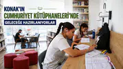 Konak’ın Cumhuriyet Kütüphaneleri’nde Geleceğe Hazırlanıyorlar