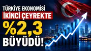 Türkiye Ekonomisi İkinci Çeyrekte %2,3 Büyüdü