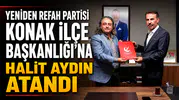 Yeniden Refah Partisi Konak İlçe Başkanlığı'na Halit Aydın Atandı