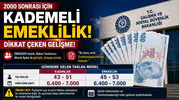 Kademeli Emeklilikte Dikkat Çeken Gelişme!