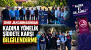 İzmir Jandarması'ndan Kadına Yönelik Şiddetle Mücadele İçin Bilgilendirme