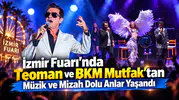 İzmir Fuarı'nda Teoman ve BKM Mutfak'tan Müzik ve Mizah Dolu Anlar Yaşandı
