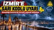 İzmir'de "sarı" Kodlu Sağanak Uyarısı