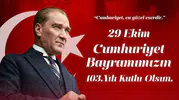 Alaşehir Belediyesi'nden 29 Ekim Kutlaması