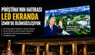Piriştina'nın Hatırası LED Ekranda İzmir'de Ölümsüzleşiyor