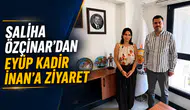 Saliha Özçınar’dan Eyüp Kadir İnan’a Ziyaret