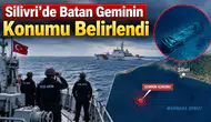 Silivri'de batan geminin konumu belirlendi