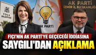Fıçı’nın AK Parti’ye Geçiş İddiasına Saygılı'dan Yanıt