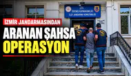 İzmir Jandarması, aranan H.S.'yi  yakaladı