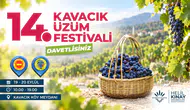 Kavacık Üzüm Festivali 14’üncü kez kapılarını açıyor