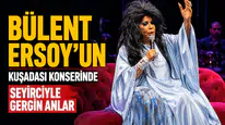 Bülent Ersoy Kuşadası konserinde  Seyirciyle Gergin Anlar