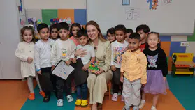 Başkan Mutlu, Oyun Evi Minikleriyle Yeni Dönem Heyecanını Paylaştı
