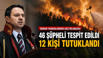 Orman Yangınlarında 12 Tutuklama Bakan Gürlek Açıkladı