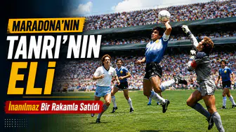 Maradona'nın "Tanrı'nın Eli" Topu İnanılmaz Bir Rakama Satıldı