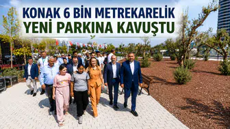 Konak 6 Bin Metrekarelik Yeni Parkına Kavuştu