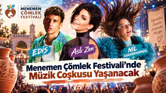Menemen Çömlek Festivali'nde Müzik Coşkusu Yaşanacak
