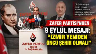Zafer Partisi’nden 9 Eylül Mesajı: “İzmir Yeniden Öncü Şehir Olmalı”