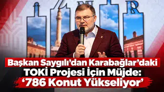 Başkan Saygılı’dan Karabağlar’daki TOKİ Projesi İçin Müjde: “786 Konut Yükseliyor”