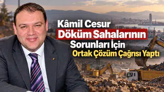 Kâmil Cesur Döküm Sahalarının Sorunları İçin Ortak Çözüm Çağrısı Yaptı