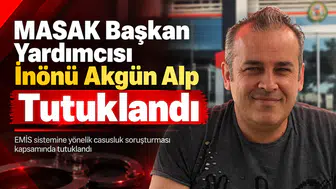MASAK Başkan Yardımcısı İnönü Akgün Alp Tutuklandı