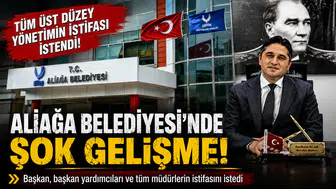 Aliağa Belediyesi'nde Şok Gelişme