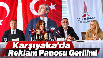 Karşıyaka’da Reklam Panosu Gerilimi