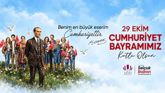 Urla Belediyesinden 29 Ekim Mesajı