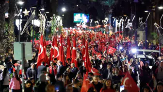 İzmir’de Cumhuriyet’in 103. Yılına Görkemli Kutlama