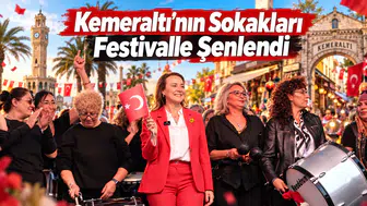 Kemeraltı’nın Sokakları Festivalle Şenlendi