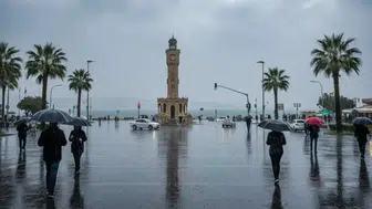 İzmir’e 3 Günlük Sağanak Uyarısı