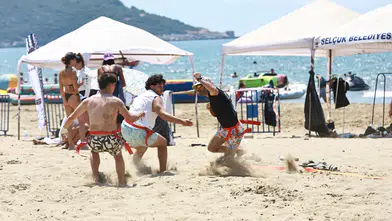 Efes Selçuk'ta   Futbol Turnuvası Coşkusu