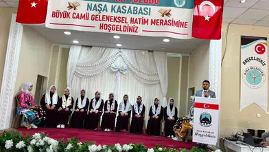 Naşa’da manevi coşku: Kur’an kursu öğrencileri hatim heyecanını paylaştı
