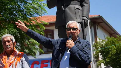 BAŞKAN TÜRKMEN MADENE KARŞI VATANDAŞLARLA TEK SES OLDU