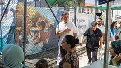 Tugay, Çocukların Sevincine Ortak Oldu