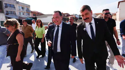 Kula Tarihi Çarşısına Modern Meydan Kazandırılıyor