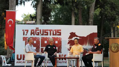 BUCA’DA 17 AĞUSTOS ANMASI: "UNUTMADIK, HAZIRLANIYORUZ"