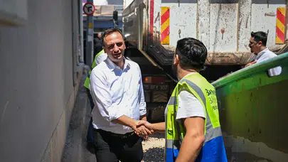 Başkan Eşki Çamdibi’nde sözünü tutuyor