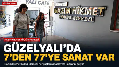 Güzelyalı’da 7’den 77’ye Sanat Var