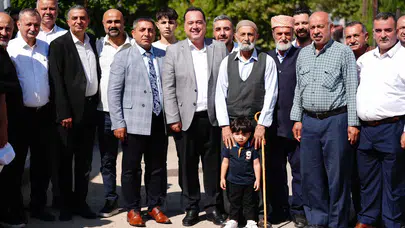 Başkan Dutlulu Şehzadeler’de Mahallelerin Taleplerini Dinledi
