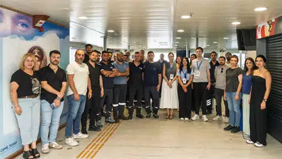 İZDENİZ Personeline Afet ve Yangın Güvenliği Eğitimi