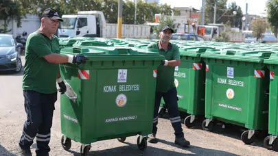 Konak'ta Eski Konteynerler Yenilendi