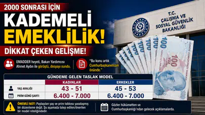 Kademeli Emeklilikte Dikkat Çeken Gelişme!