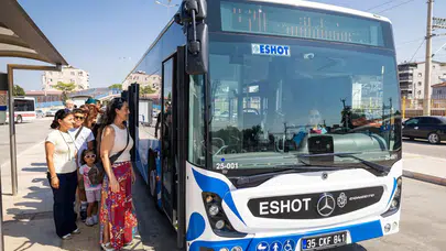 ESHOT’tan Tatilcileri Sevindiren Adım: 770 Numaralı Hat Pamucak’a Uzatıldı!
