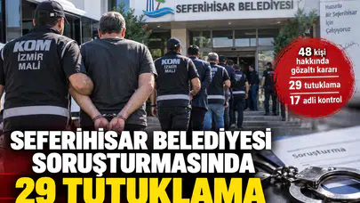 Seferihisar Belediyesi Soruşturmasında 29 Tutuklama Gerçekleştirildi