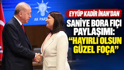 Eyyüp Kadir İnan'dan Saniye Bora Fıçı'ya AK Parti Mesajı: Hayırlı olsun Güzel Foça!