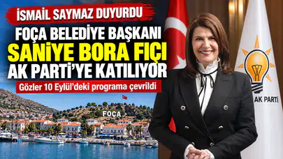 Foça'da Saniye Bora Fıçı'nın AK Parti'ye Katılacağı İddiası