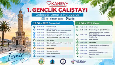 Gençler Gelecek Kaygısını Aşmak İçin İzmir'de Çalıştayda Bir Araya Geliyor