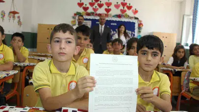 Şırnaklı miniklerden Bakan Tekin’e anlamlı mektup: Cevap gecikmedi