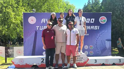 Eskişehir pistinde Aydın rüzgarı: Tuana Akgün zirveye adını yazdırdı
